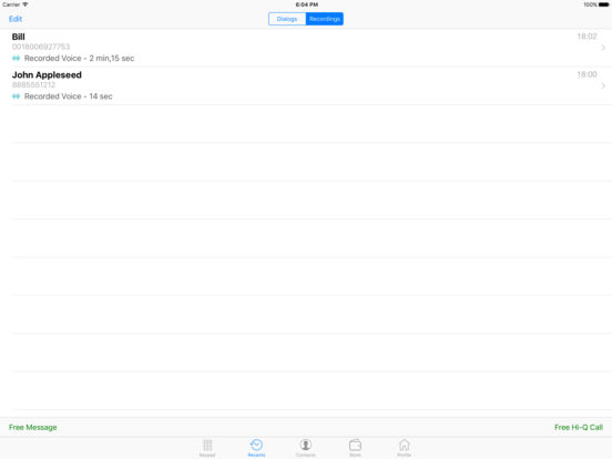 WePhone - free phone calls screenshot 9
