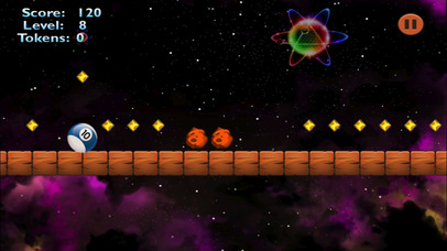 A Pool Ball Run In The Space : Fun Faster Game screenshot 2