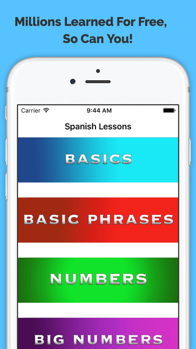 Learn Spanish in 12 Hours! screenshot 2