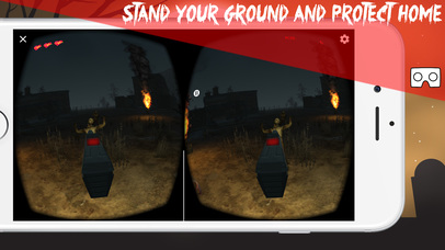 Hometown Zombies VR for Google Cardboard screenshot 4