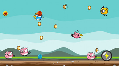 Cute Pinky Road To Be King Of Bird screenshot 2