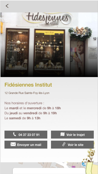 Fidésiennes Institut screenshot 3