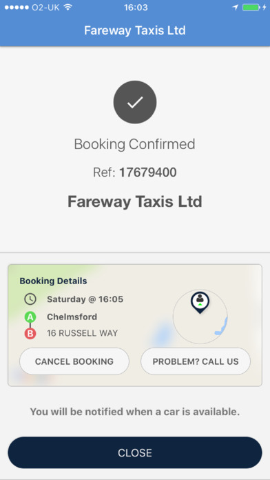 Fareway Taxis screenshot 4