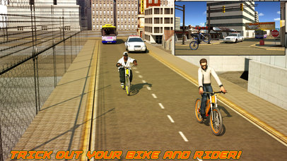 BMX Boy: City Bicycle Rider 3D screenshot 2