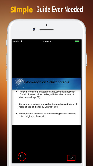 Schizophrenia Glossary-Study Guide and Terminology screenshot 2