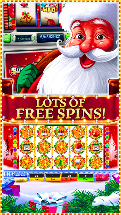 Absolute Merry Christmas Slots: HD Funny Casino! screenshot 3