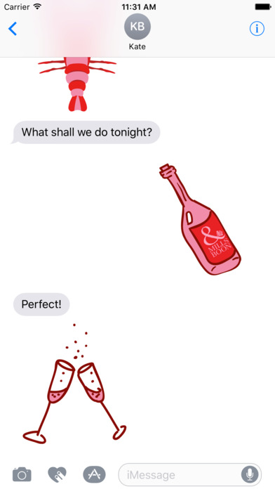 Mills & Boon Happy Ever After iMessage Stickers screenshot 4