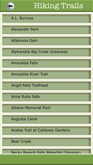 Georgia Camping & Hiking Trails,State Parks screenshot 3