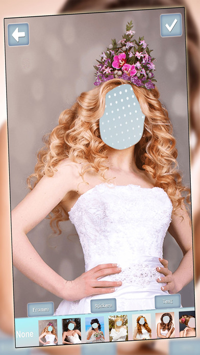 Wedding Hairstyle PhotoFrames screenshot 4