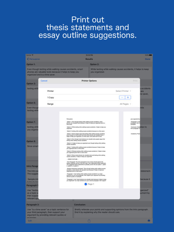 outline thesis statement generator outline thesis statement generator
