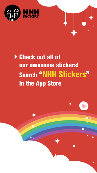 Rabbit Carefree - NHH Stickers screenshot 4