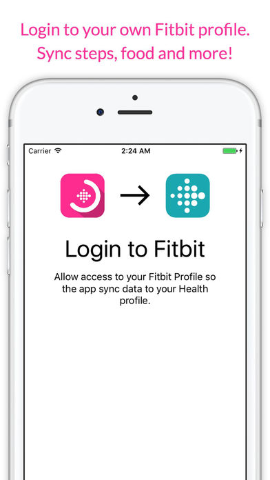 Health Sync for Fitbit screenshot 2