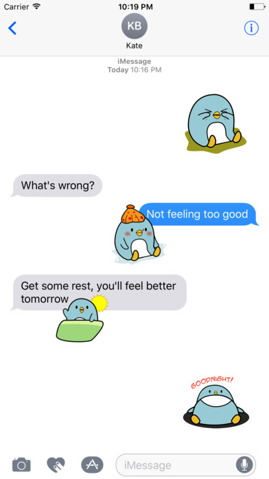 Just a Penguin Animated Stickers screenshot 3
