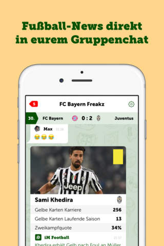iM Football - Der Fan-Messenger screenshot 2