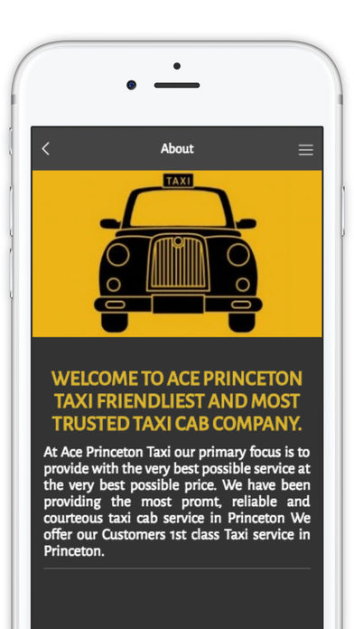 Ace Princeton Taxi screenshot 2