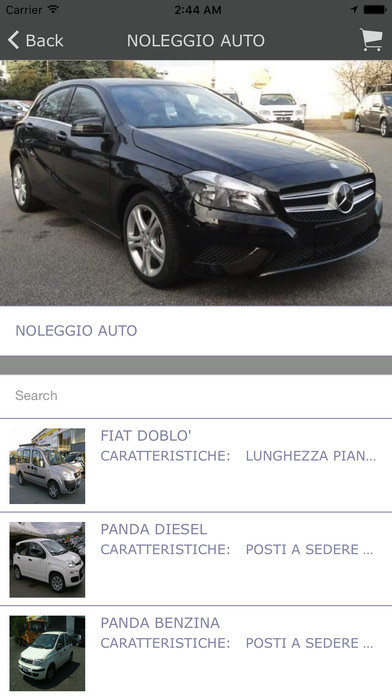 Giorgi Autonoleggio screenshot 4