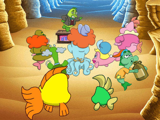 Freddi Fish 5: The Creature of Coral Cove на iPad