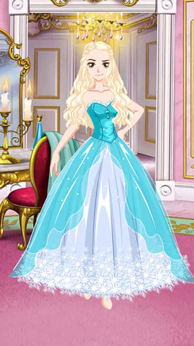 The princess' s prom dress-Dress up game for free screenshot 4