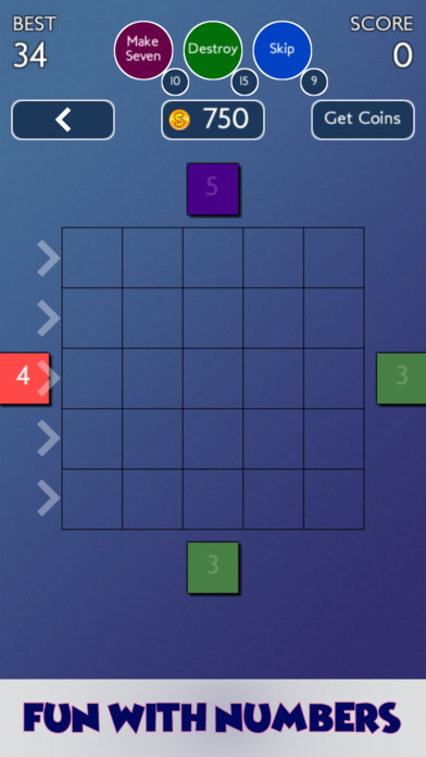 Three Sevens Logic Brain Teaser Classic Puzzle screenshot 2