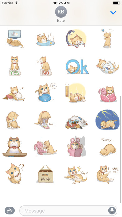 LifeStyle of Cat sticker screenshot 2