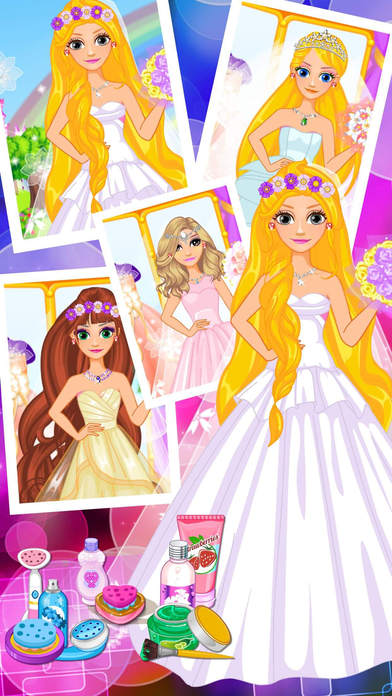 Royal Princess-Wedding Makeover Salon Girl Games screenshot 3