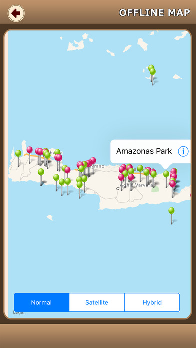 Crete Island Offline Map Explorer screenshot 3