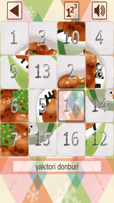 Donburi slide puzzle screenshot 3