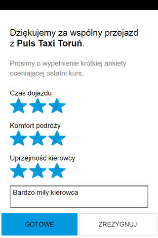Puls Taxi Toruń screenshot 4