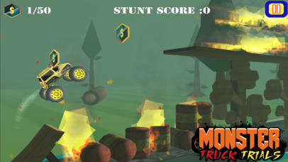 Monster Truck Trials - Monster Truck Race 4 kids screenshot 3