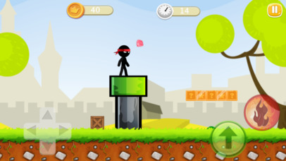 Stickman Ninja - Super Hero screenshot 2
