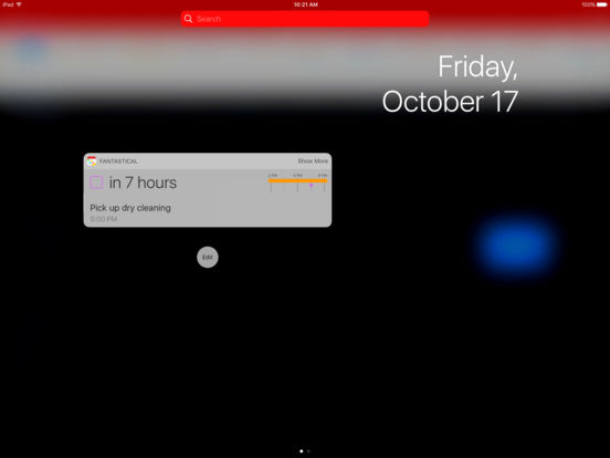 Fantastical 2 for iPad - Calendar and Reminders Screenshots