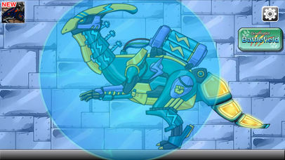 합체! 다이노 로봇 - 라이트닝 파라사우 공룡게임 screenshot 4
