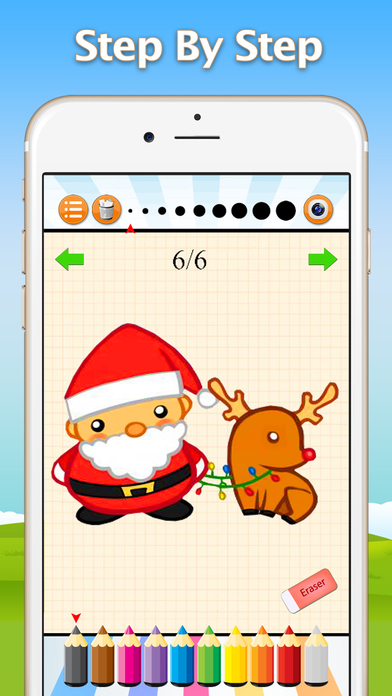 How to Draw Merry Christmas : Drawing and Coloring screenshot 2