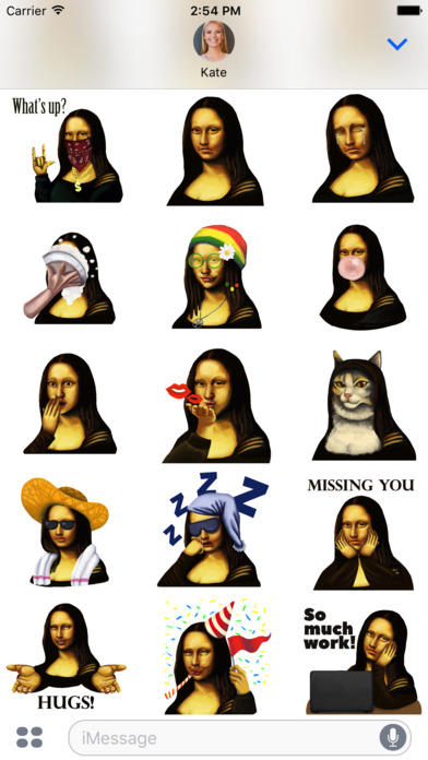 Mona Lisa Emoji screenshot 4