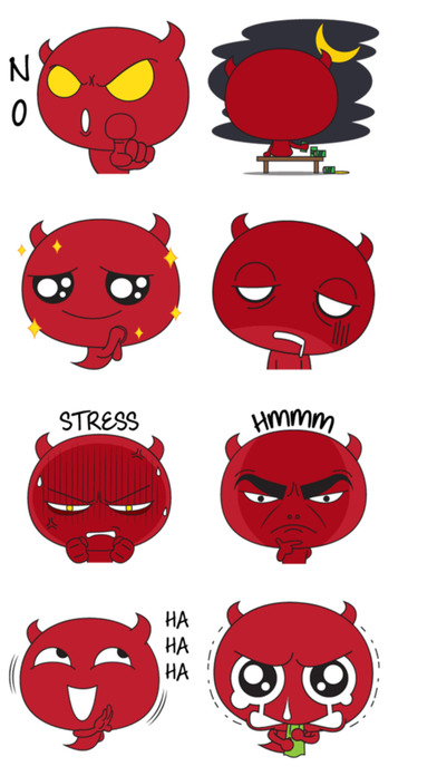 Devils Emoji screenshot 3