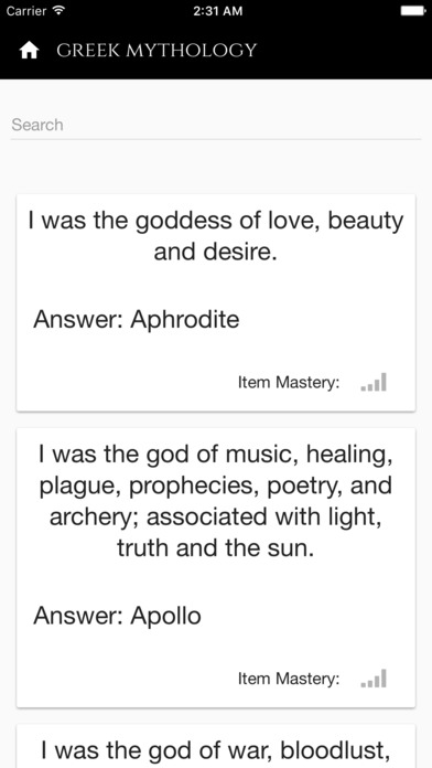 Greek Gods, Goddesses and Heroes - Who Am I? screenshot 4