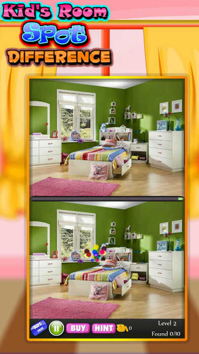 Kids Room Spot Differences screenshot 3