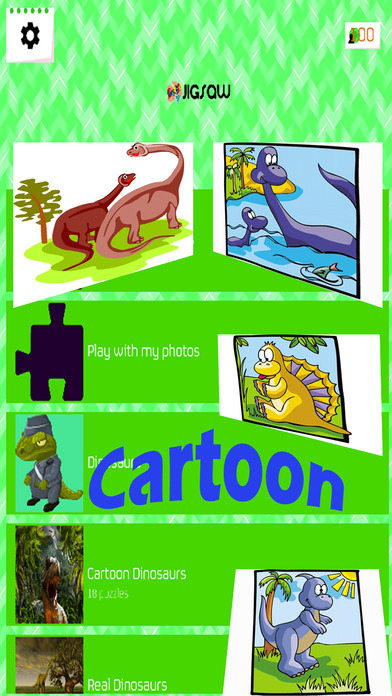 Dinosaur Jigsaw Puzzles Educational Games For Kids screenshot 3