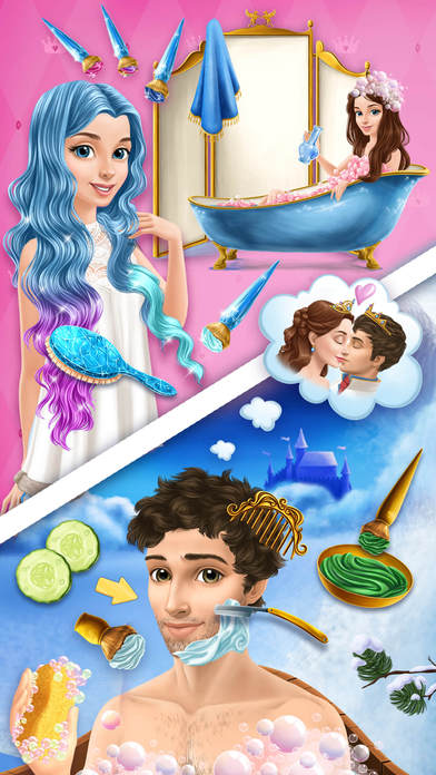 Princess Gloria Ice Salon - Frozen Beauty Makeover screenshot 2