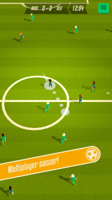 iphone games Solid Soccer features multiplayer online