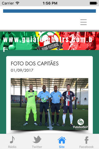 Guia Futebol RS screenshot 2