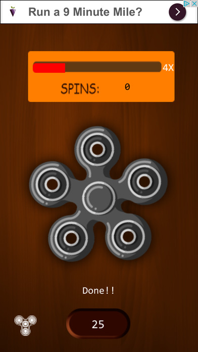 Fidget Spinner Game screenshot 2