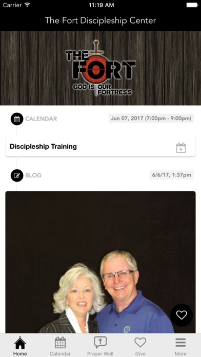 The FORT Discipleship Center screenshot 2
