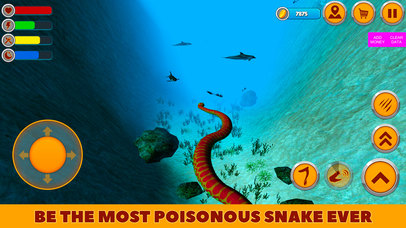 Sea Serpent Snake Survival Simulator screenshot 2