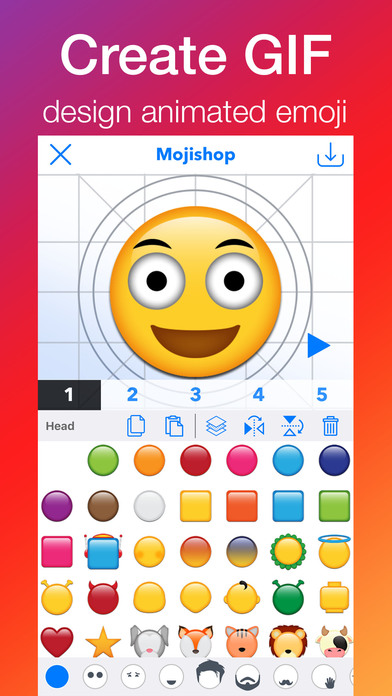 Mojishop - Emoji Maker & GIF, Text Moji Designer screenshot 3
