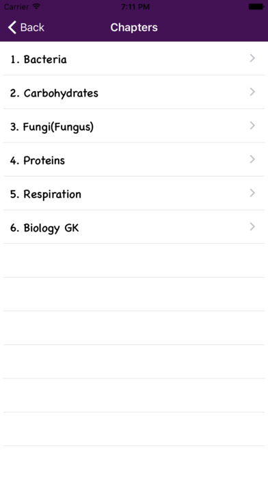 Biology Quiz Test screenshot 2