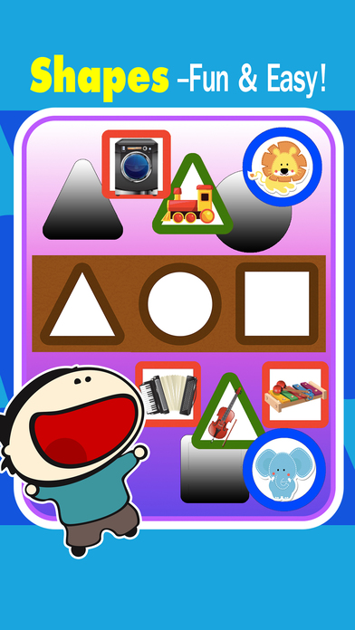 Kids funny with preschool learning cards game screenshot 3
