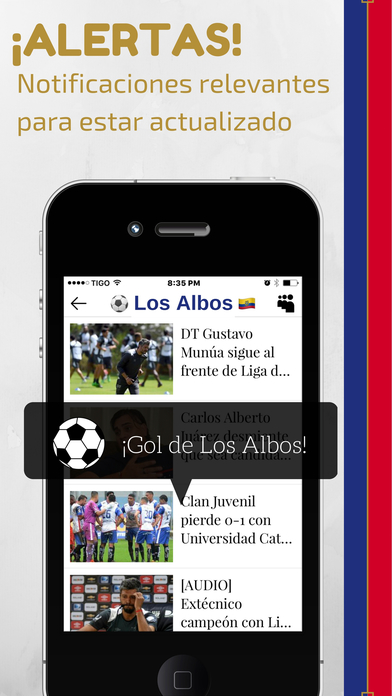 Los Albos - Fútbol de Quito, Ecuador screenshot 2