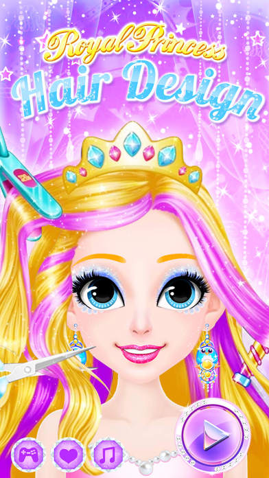 Royal Princess Hair Design - Style Makeover Salon screenshot 3