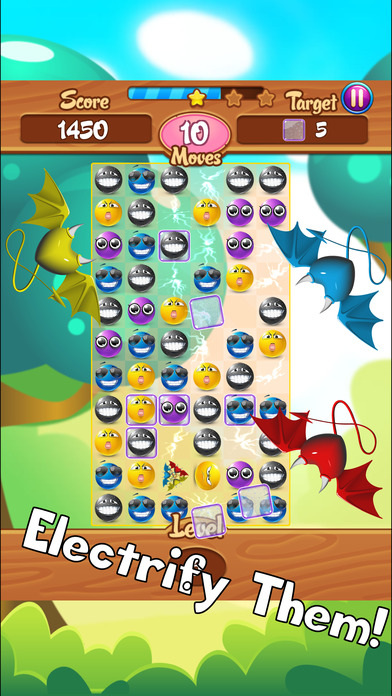 Emoji Guy Match 3 - A Freakin Puzzle Arena screenshot 4